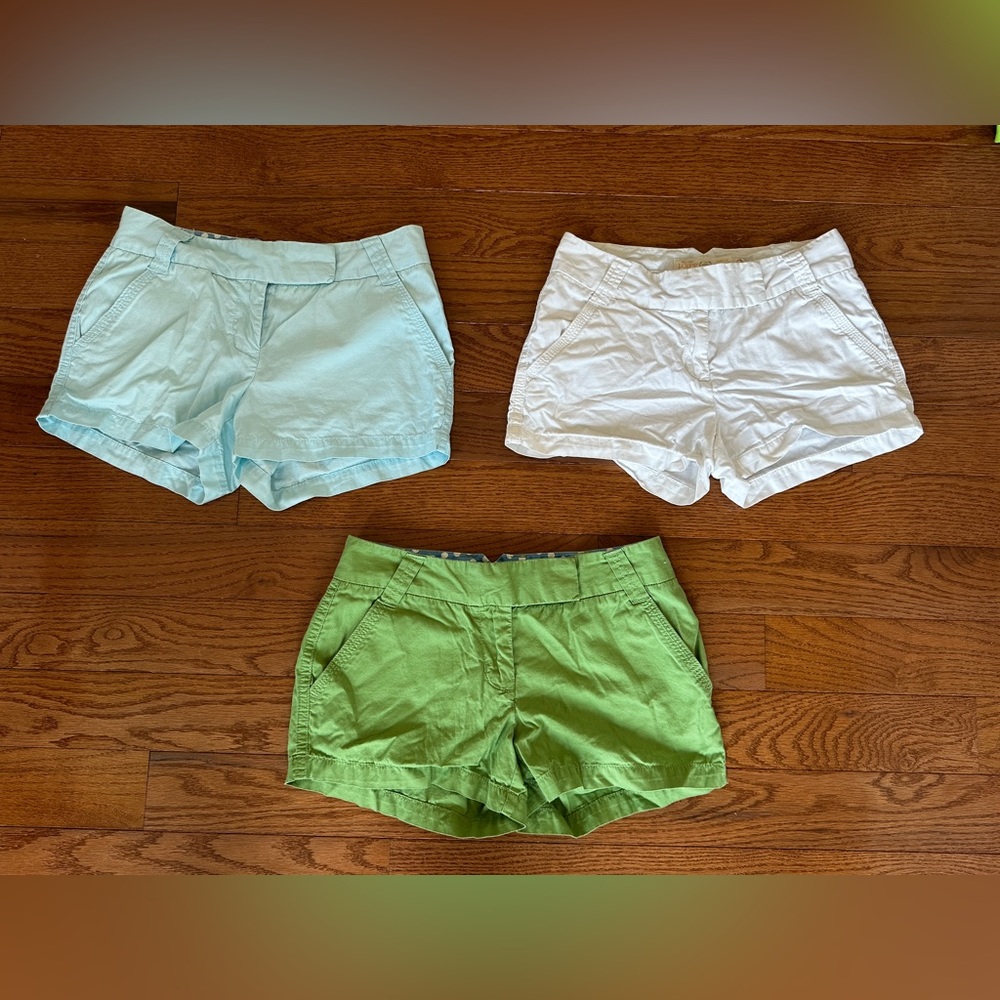 J. Crew Women’s Shorts Set of 3